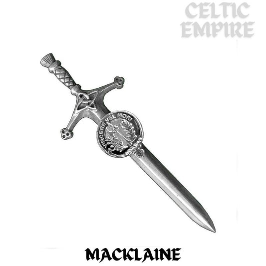 MacLaine (Lochbuie) Family Clan Crest Kilt Pin, Scottish Pin