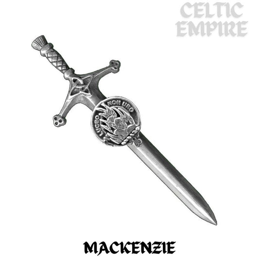 MacKenzie Family Clan Crest Kilt Pin, Scottish Pin