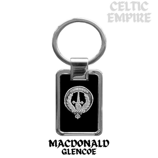 MacDonald (Glencoe) Family Clan Stainless Steel Key Ring