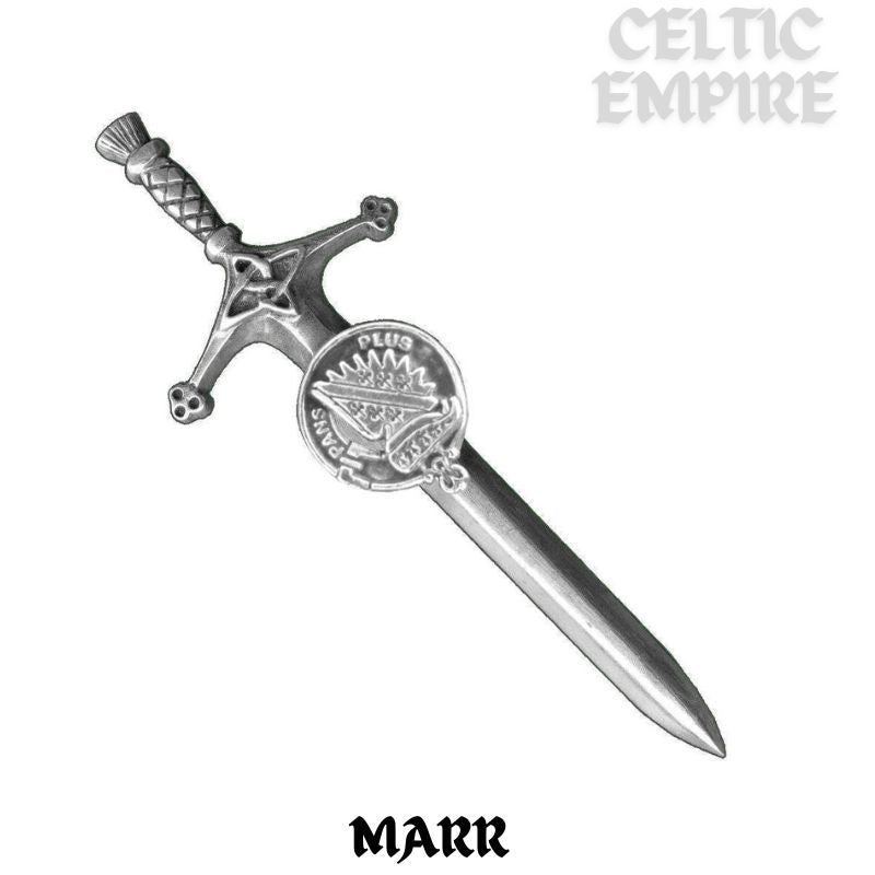 Marr Family Clan Crest Kilt Pin, Scottish Pin