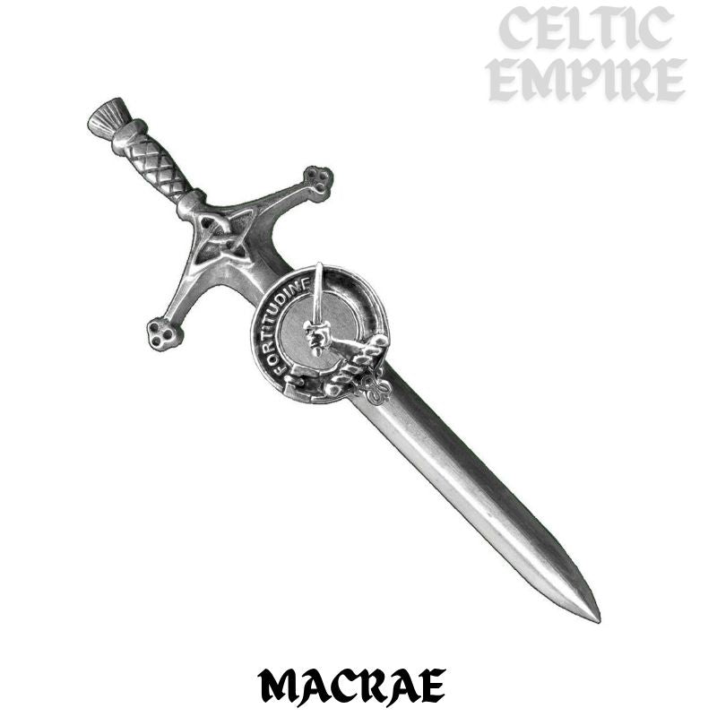 MacRae Family Clan Crest Kilt Pin, Scottish Pin