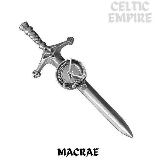 MacRae Family Clan Crest Kilt Pin, Scottish Pin
