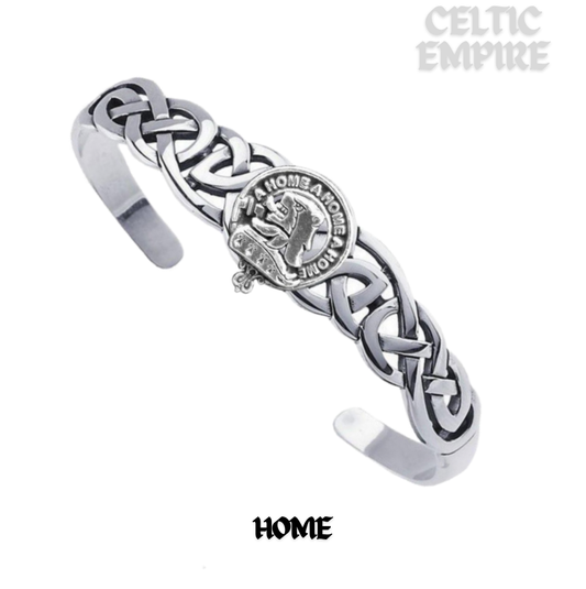 Home Family Clan Crest Celtic Cuff Bracelet