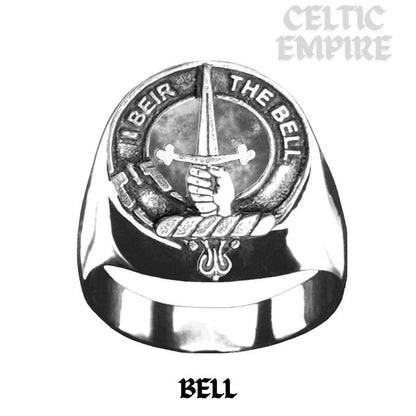 Bell Scottish Family Clan Crest Ring