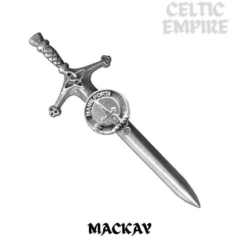 MacKay Family Clan Crest Kilt Pin, Scottish Pin