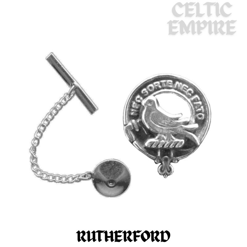 Rutherford Family Clan Crest Scottish Tie Tack/ Lapel Pin