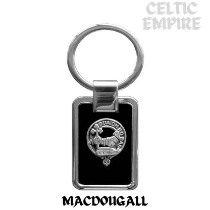 MacDougall Family Clan Stainless Steel Key Ring