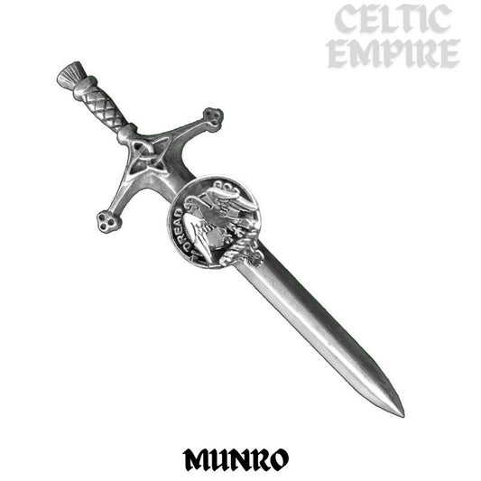 Munro Family Clan Crest Kilt Pin, Scottish Pin