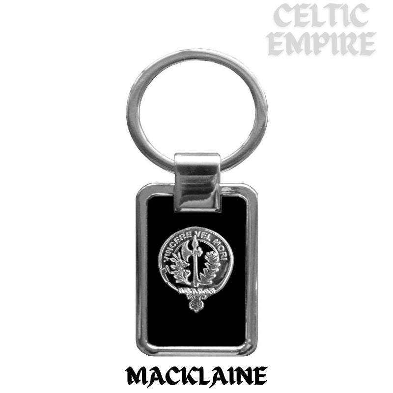 MacLaine Family Clan Stainless Steel Key Ring