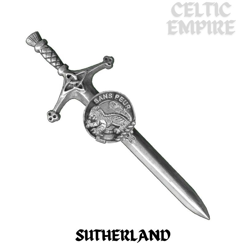 Sutherland Family Clan Crest Kilt Pin, Scottish Pin