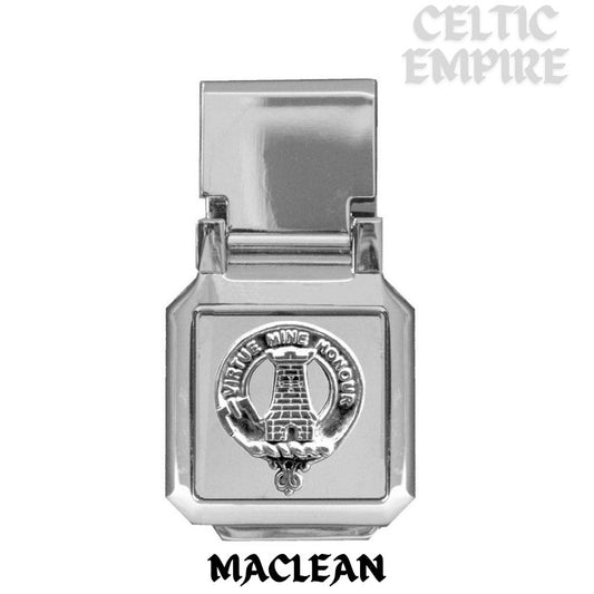 MacLean Scottish Family Clan Crest Money Clip