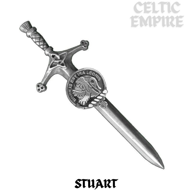 Stuart Family Clan Crest Kilt Pin, Scottish Pin