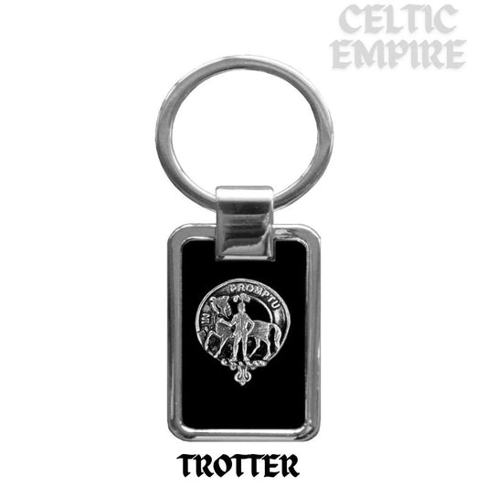 Trotter Family Clan Stainless Steel Key Ring
