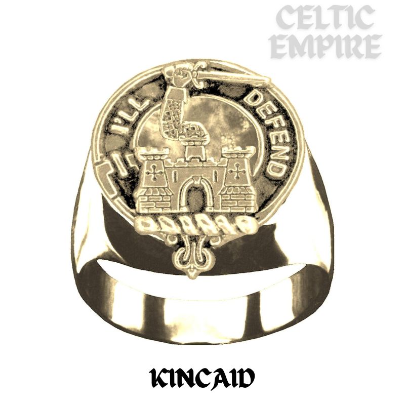 Kincaid Scottish Family Clan Crest Ring