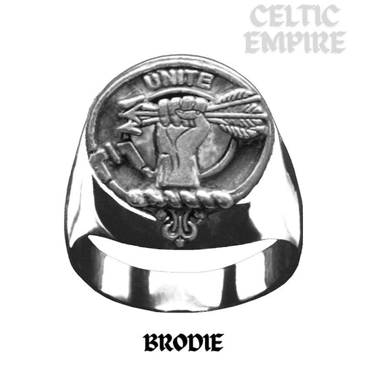 Brodie Scottish Family Clan Crest Ring