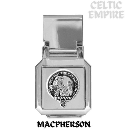 MacPherson Scottish Family Clan Crest Money Clip