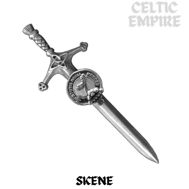 Skene Family Clan Crest Kilt Pin, Scottish Pin