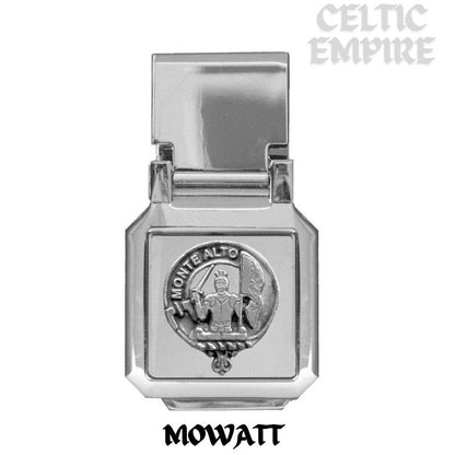 Mowatt Scottish Family Clan Crest Money Clip