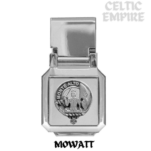 Mowatt Scottish Family Clan Crest Money Clip