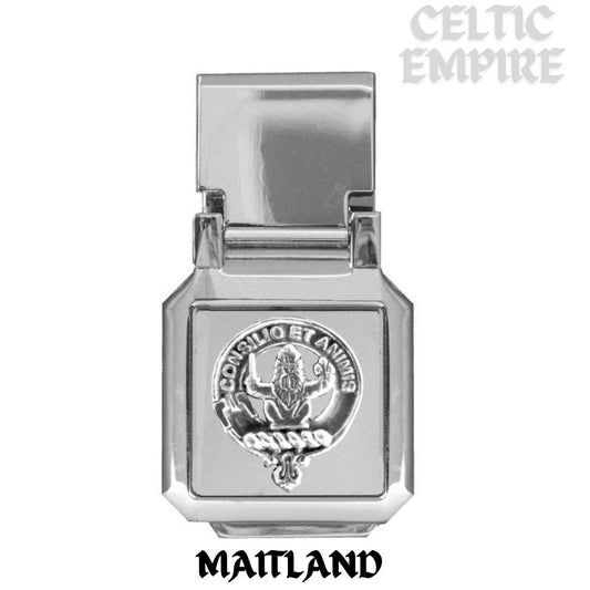Maitland Scottish Family Clan Crest Money Clip