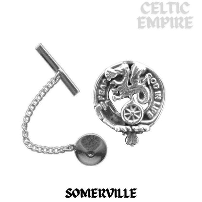 Somerville Family Clan Crest Scottish Tie Tack/ Lapel Pin