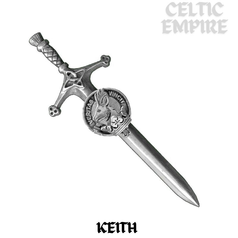 Keith Family Clan Crest Kilt Pin, Scottish Pin
