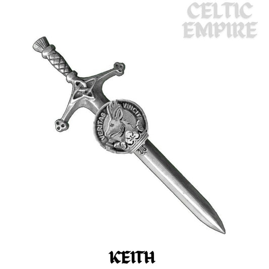 Keith Family Clan Crest Kilt Pin, Scottish Pin