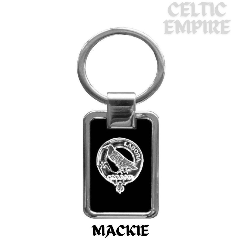 MacKie Family Clan Stainless Steel Key Ring