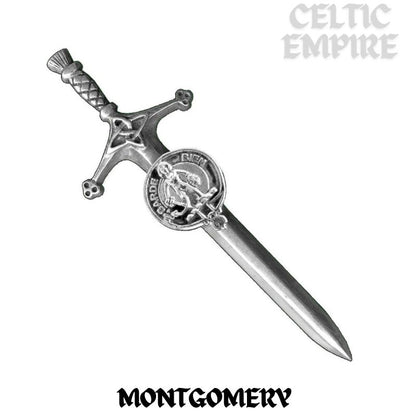 Montgomery Family Clan Crest Kilt Pin, Scottish Pin