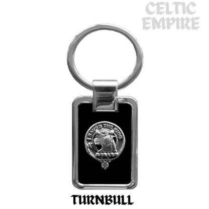 Turnbull Family Clan Stainless Steel Key Ring