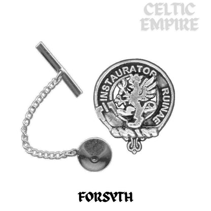 Forsyth Family Clan Crest Scottish Tie Tack/ Lapel Pin