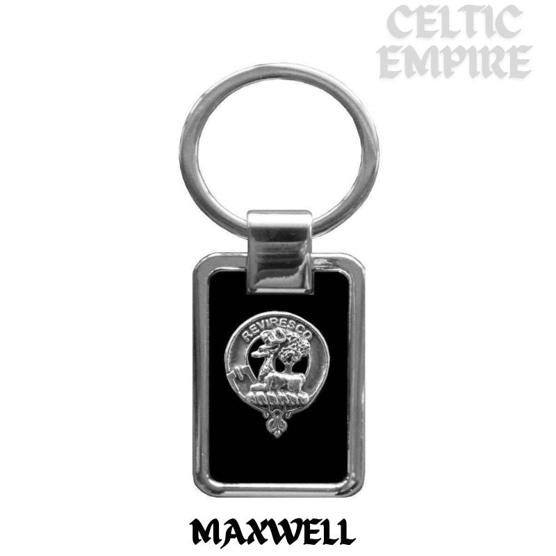 Maxwell Family Clan Stainless Steel Key Ring