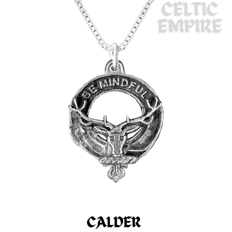 Calder Family Clan Crest Scottish Pendant