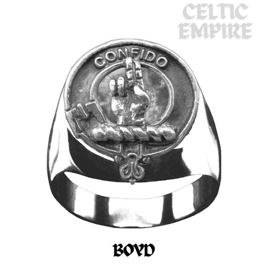 Boyd Scottish Family Clan Crest Ring