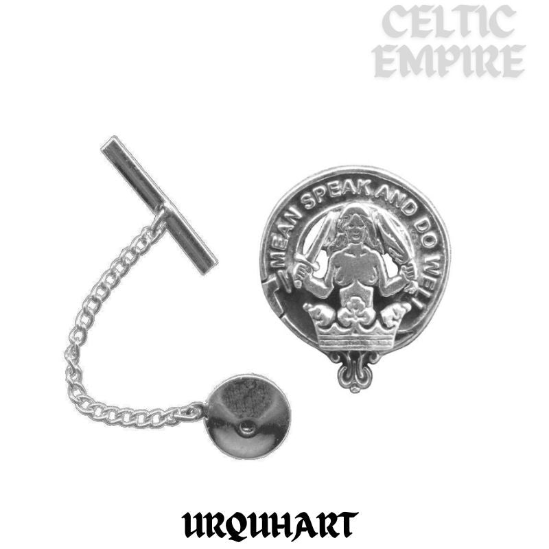 Urquhart Family Clan Crest Scottish Tie Tack/ Lapel Pin