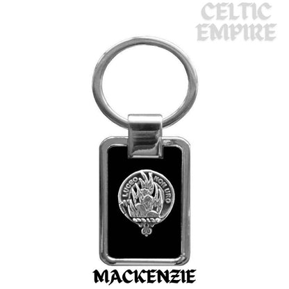 MacKenzie Family Clan Stainless Steel Key Ring