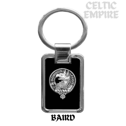 Baird Family Clan Stainless Steel Key Ring