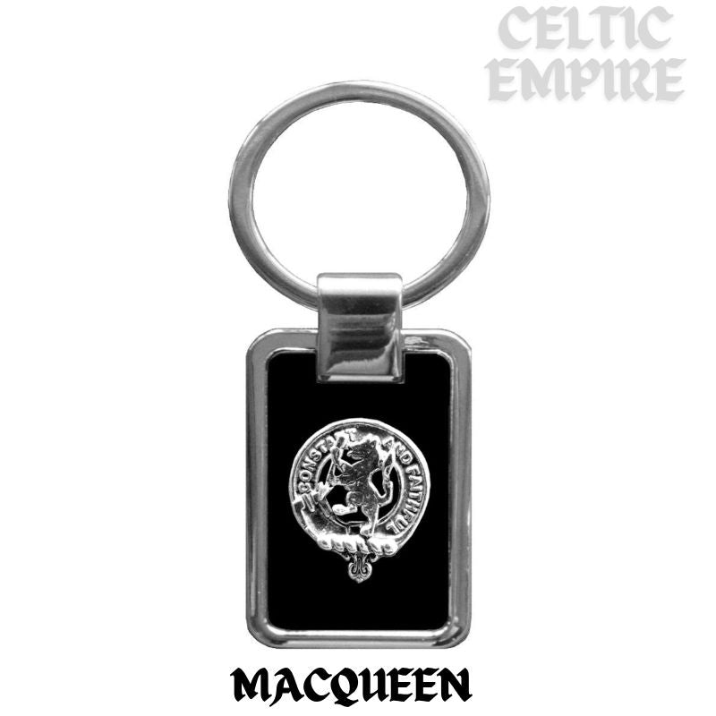 MacQueen Family Clan Stainless Steel Key Ring
