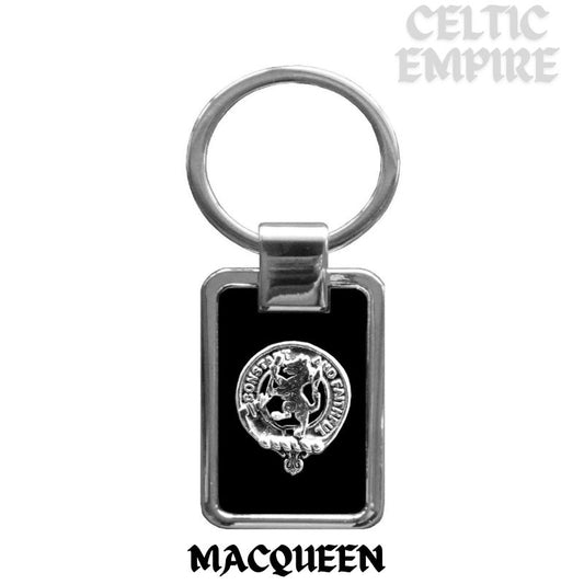 MacQueen Family Clan Stainless Steel Key Ring