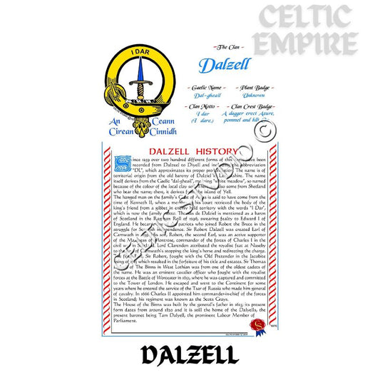 Dalzell Scottish Family Clan History