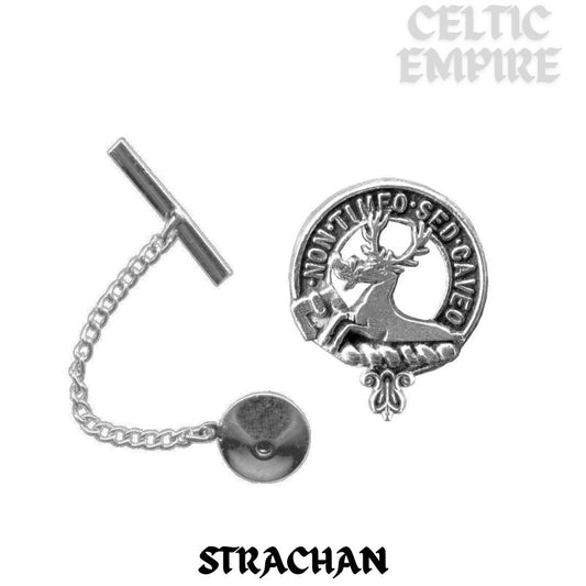 Strachan Family Clan Crest Scottish Tie Tack/ Lapel Pin