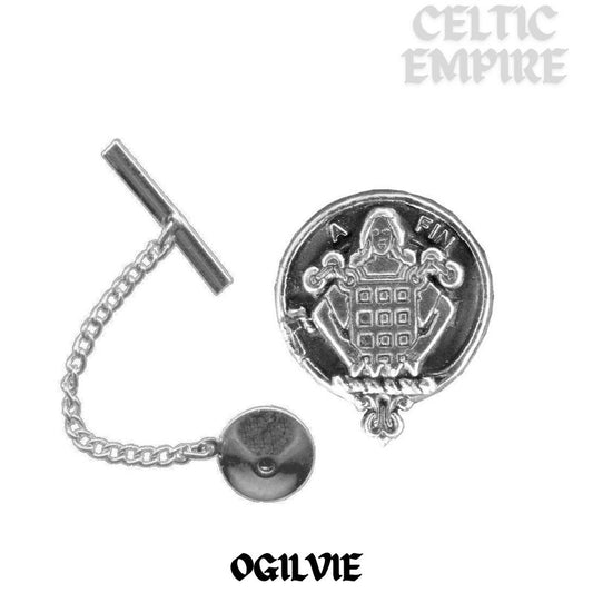 Ogilvie Family Clan Crest Scottish Tie Tack/ Lapel Pin