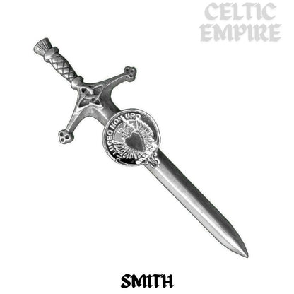 Smith Family Clan Crest Kilt Pin, Scottish Pin