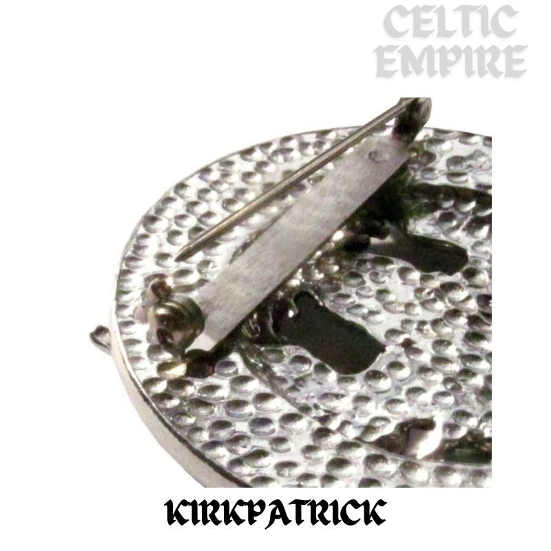 Kirkpatrick Family Clan Crest Scottish Cap Badge