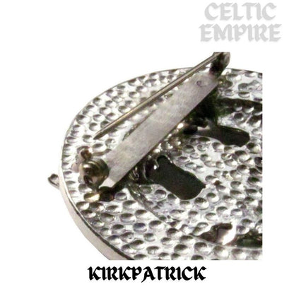 Kirkpatrick Family Clan Crest Scottish Cap Badge