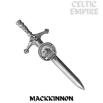 MacKinnon Family Clan Crest Kilt Pin, Scottish Pin