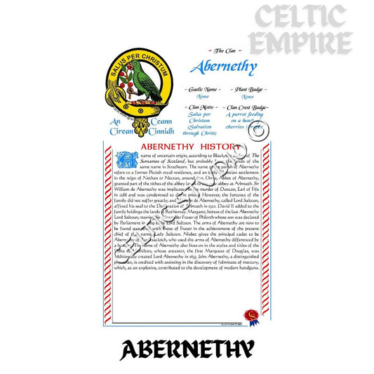 Abernethy Scottish Family Clan History