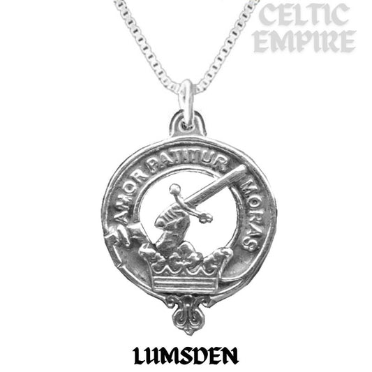 Lumsden Family Clan Crest Scottish Pendant