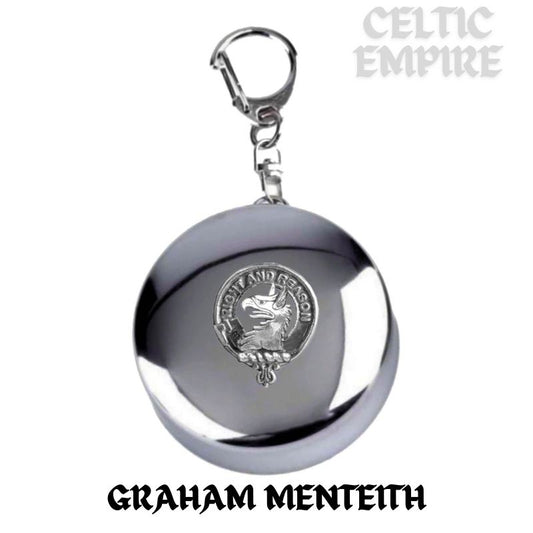 Graham Menteith Scottish Family Clan Crest Folding Cup Key Chain
