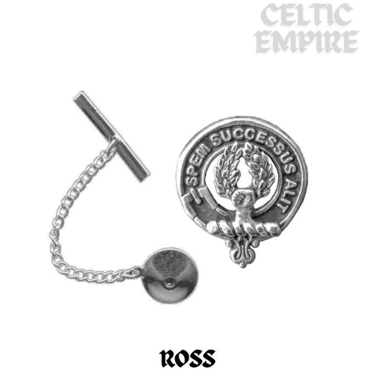 Ross Family Clan Crest Scottish Tie Tack/ Lapel Pin